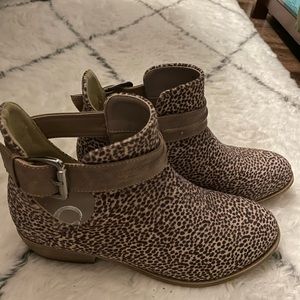 Leopard Booties